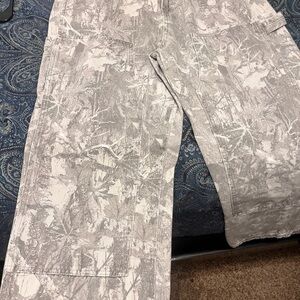 RSQ Light Gray Camouflage Cargo Pants